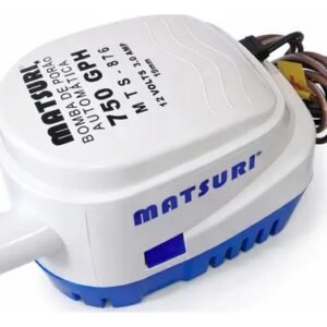 750 GPH 12V Bomba de Porão Matsuri